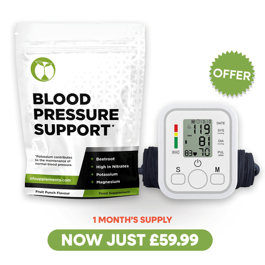 Blood Pressure Support And Blood Pressure Monitor