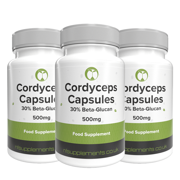 Cordyceps Capsules Natural Foundation Supplements