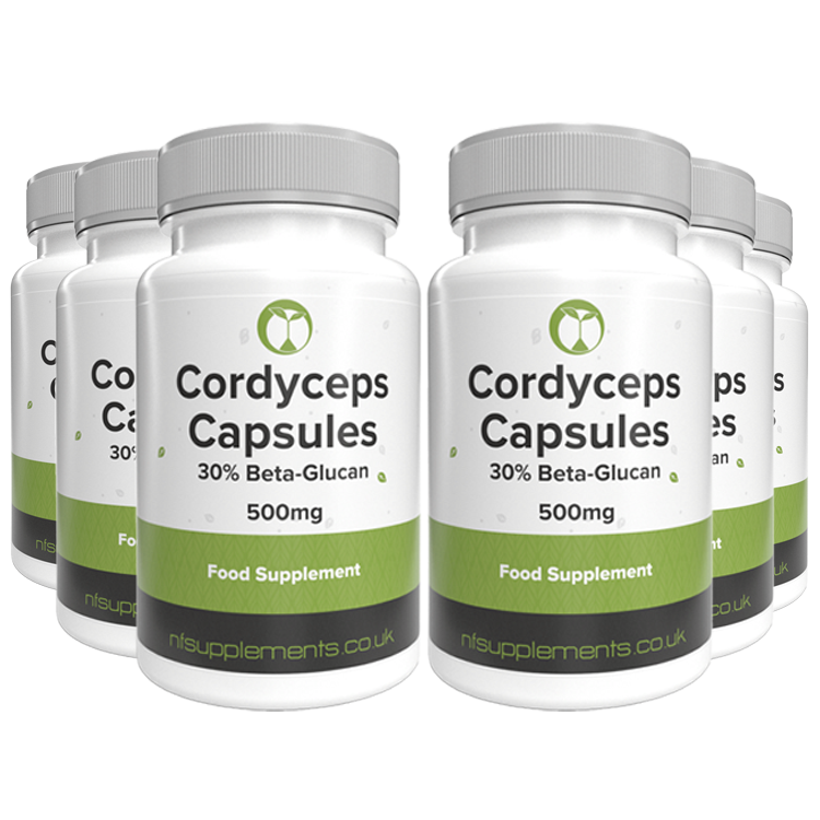 Cordyceps Capsules Natural Foundation Supplements